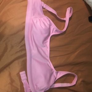 light pink swimsuit top